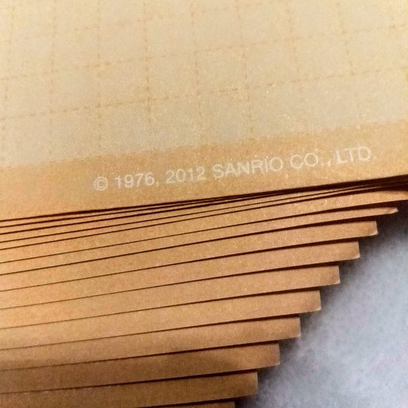 Hello Kitty Sanrio Vintage Notebook Graph Pages Ephemera Junk journal Paper lot - Picture 3 of 9